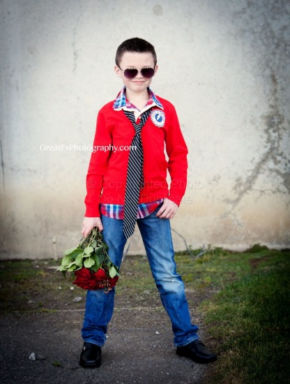 Valentines Day Theme Boy Session